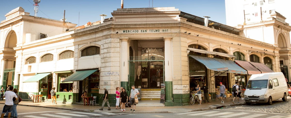 Mercado de San Telmo - Barrio de San Telmo